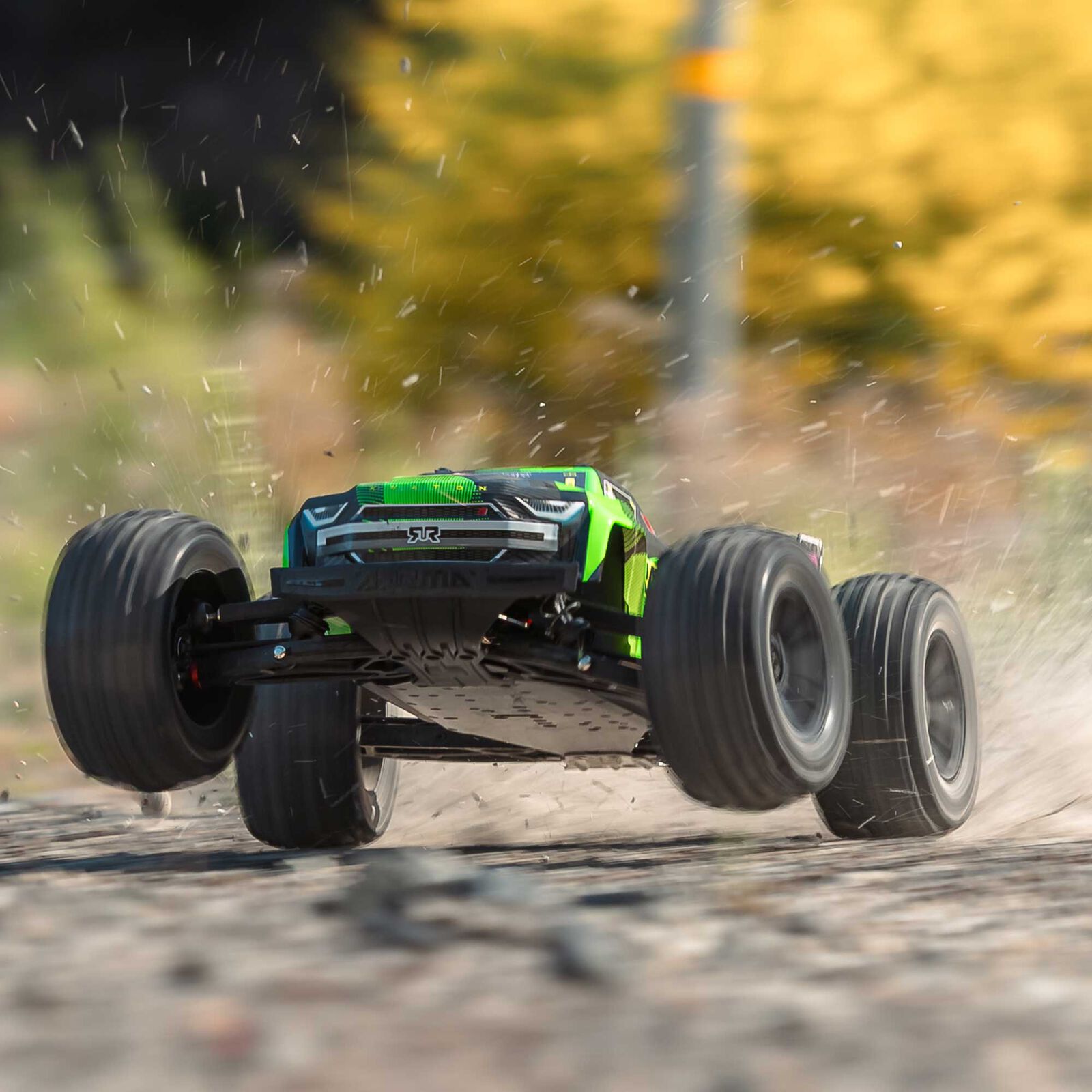 ARRMA 1/8 KRATON 4X4 6S BLX BRUSHLESS V6 SPEED TRUCK RTR (Green/Black) (without Battery - Charger) - Image 11