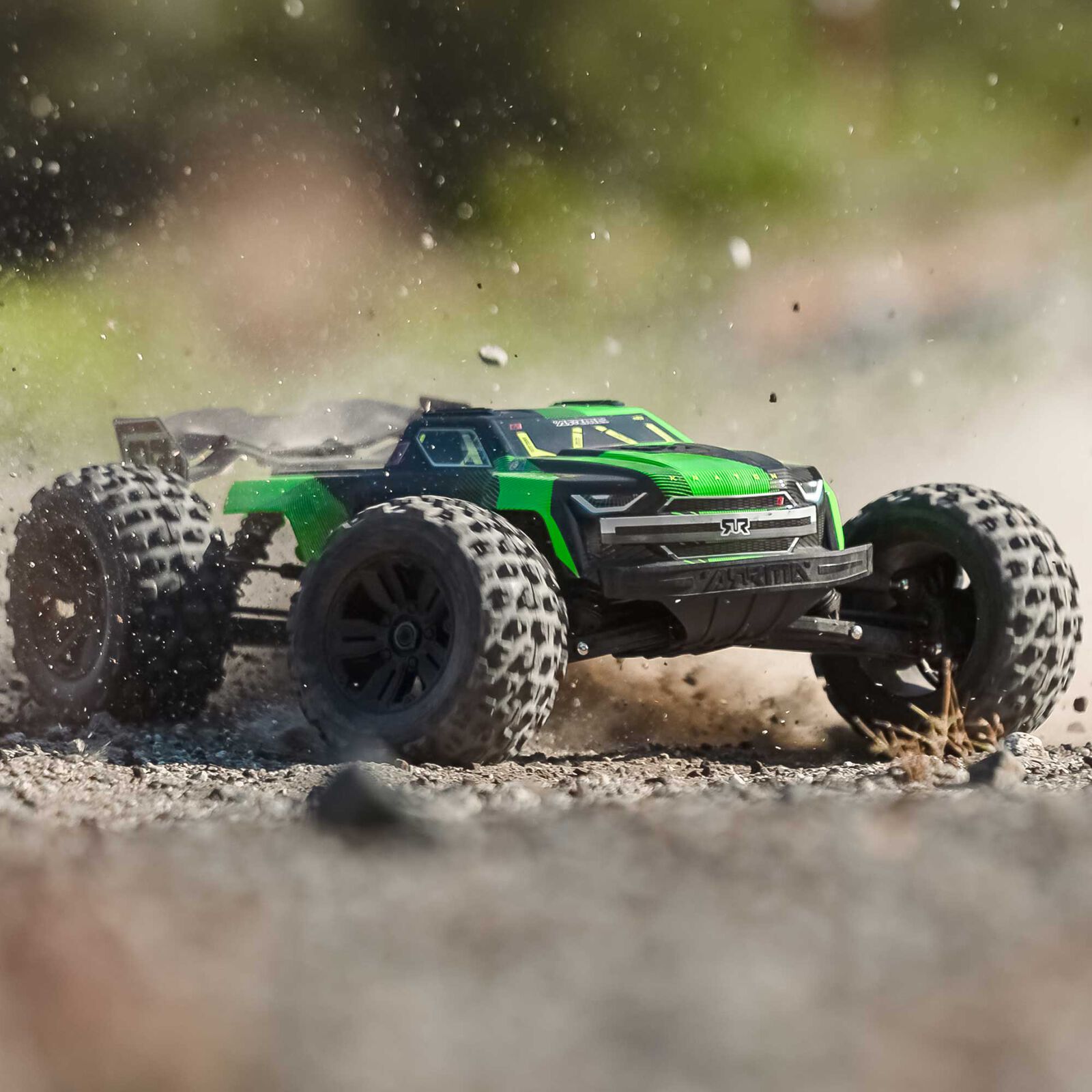 ARRMA 1/8 KRATON 4X4 6S BLX BRUSHLESS V6 SPEED TRUCK RTR (Green/Black) (without Battery - Charger) - Image 8