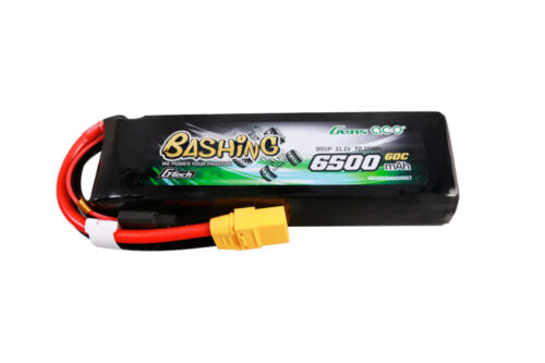 Gens ace G-Tech 6500mAh 11.1V 60C 3S Lipo Battery Pack with XT90-Bashing Series