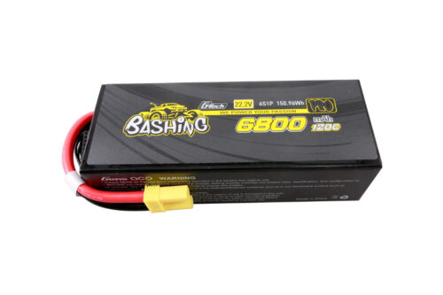 Gens ace G-Tech 6800mAh 22.8V 120C 6S1P Lipo Battery Pack with EC5-Bashing Series