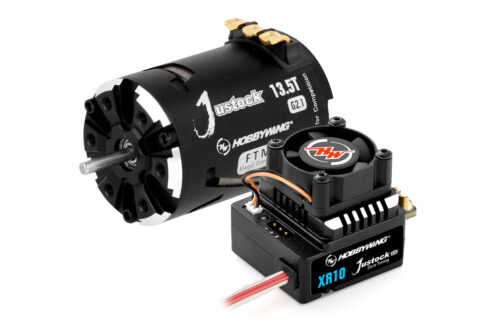 Hobbywing Xerun Justock Combo G3S and 13 Turn 3200kV for 1:10 Stock