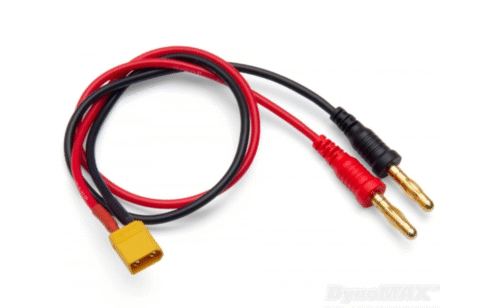 DYNOMAX Charge Lead XT30 with 4mm Banana Connectors B9688