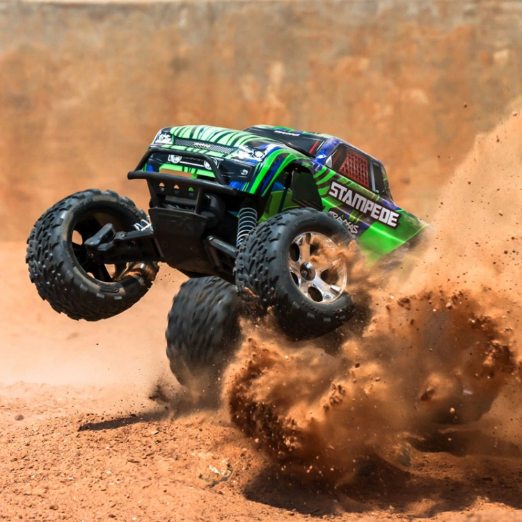 TRAXXAS Stampede 2WD 1/10 RTR TQ EHD Green USB-C - With Battery/Charger - Image 9