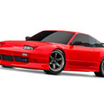 TRAXXAS 4-TEC Drift 2WD Nissan 240SX XL-5 TQi Red (without Battery - Charger)