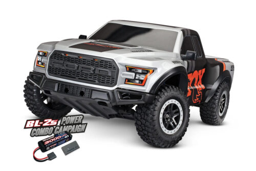 TRAXXAS Ford F-150 Raptor 2WD BL-2s 1/10 RTR TQ EHD FOX* (with Battery - Charger)