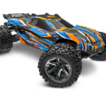 TRAXXAS Rustler 4x4 VXL 1/10 RTR TQi TSM EHD Orange 67376-4-ORNG