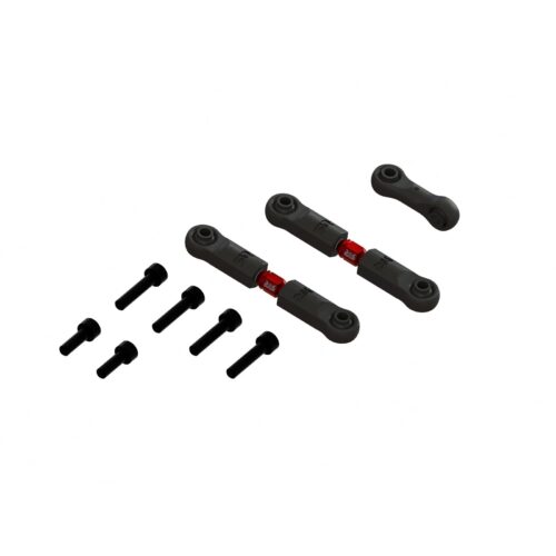 ARRMA Aluminum Adjustable Steering Links Set B (2): GROM - ARA340217