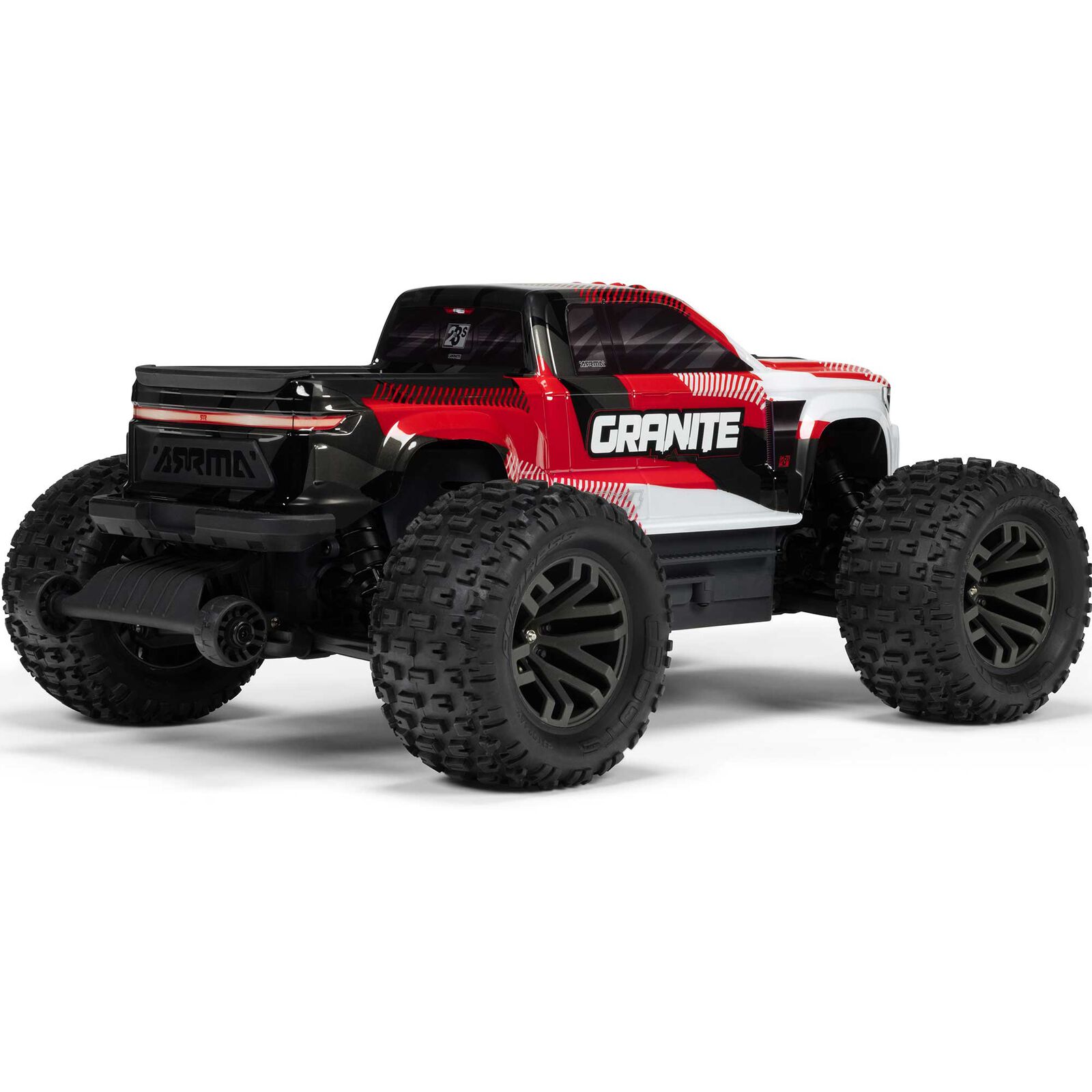 ARRMA 1/10 GRANITE 223S DSC 4X4 RTR Brushless Monster Truck, Red (without battery - charger) - Image 3