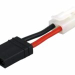 ABSIMA Adapter with cable Tamiya (M) suitable for Traxxas (F) 50mm