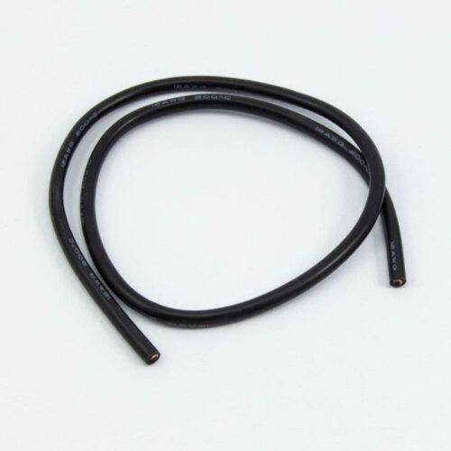 ULTIMATE 12awg BLACK SILICONE WIRE (50cm)