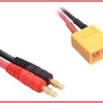 Charging Cable 4mm Bullet Plug - XT60 150mm