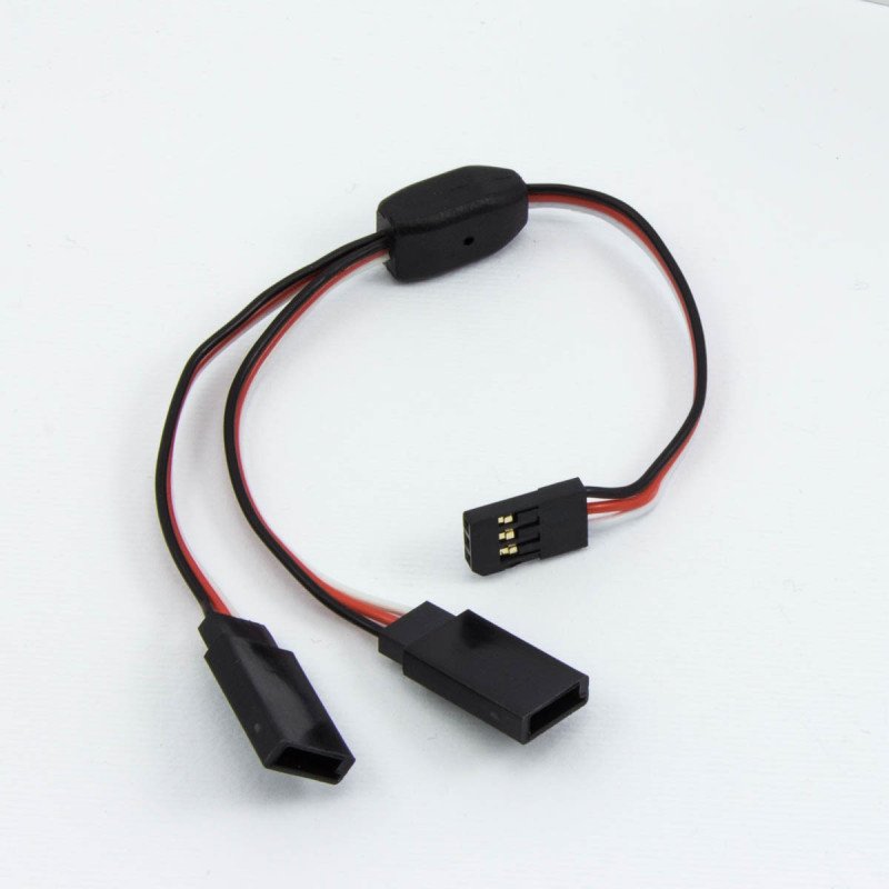 ULTIMATE FUTABA Y-SPLITTER SERVO LEAD (15cm)