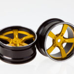 KILLERBODY Alu Felgen Camaro 2011 Schwarz-Gold (2 Stk)