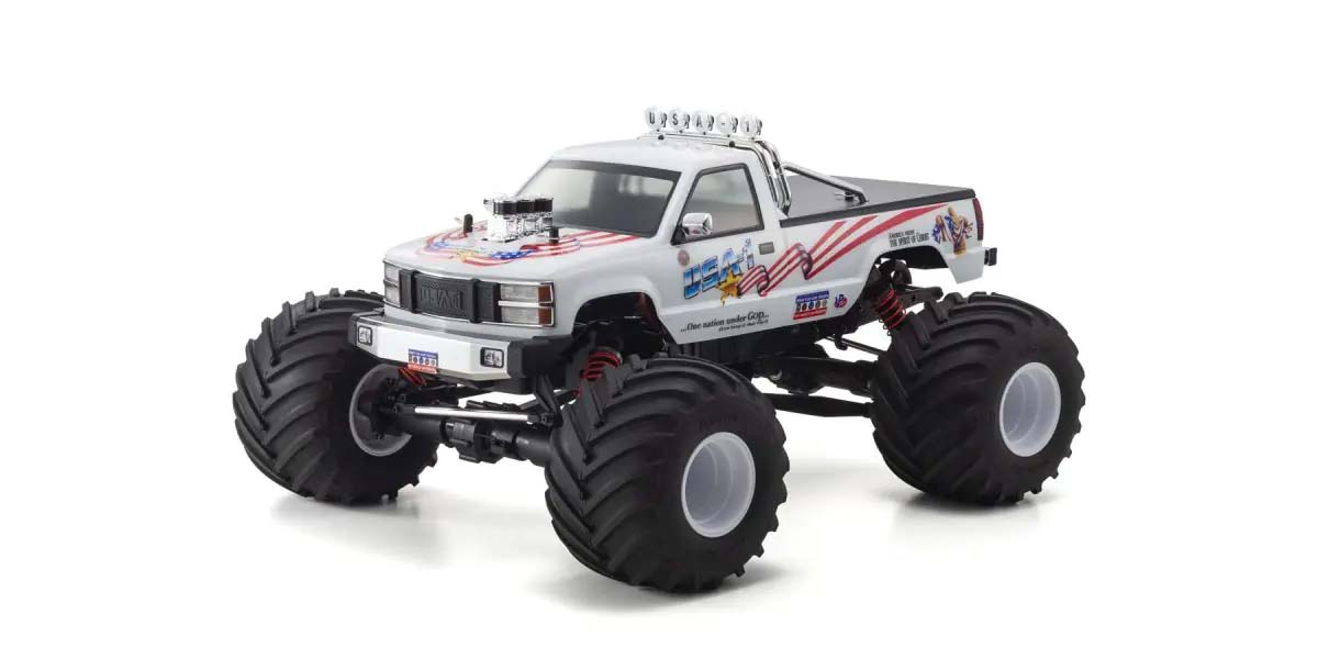 Kyosho USA-1 VE 1:8 4WD Readyset EP (Torx8-Brainz8 ESC) without batteries - charger - Image 2