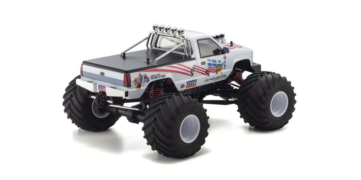 Kyosho USA-1 VE 1:8 4WD Readyset EP (Torx8-Brainz8 ESC) without batteries - charger - Image 3