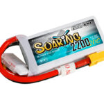 Gens ace Soaring 2200mAh 3S 20C 11.1V LiPo Battery with XT60 Plug