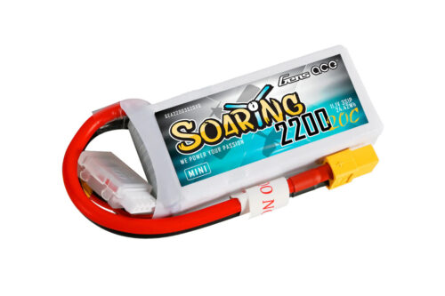 Gens ace Soaring 2200mAh 3S 20C 11.1V LiPo Battery with XT60 Plug