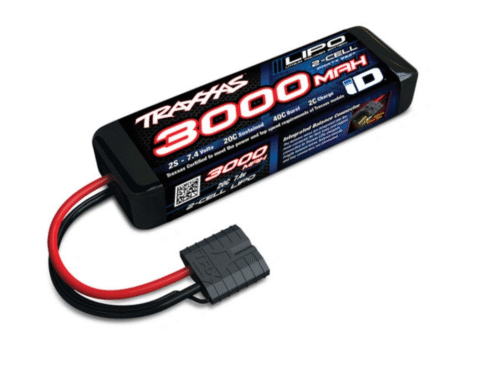 TRAXXAS Li-Po Battery 2S 7.4v 3000mAh 20C iD-connector 2827X
