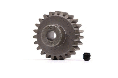 TRAXXAS Pinion Gear 23T 1.0M for 5mm Shaft (Only with Steel Spur Gear) 6481X