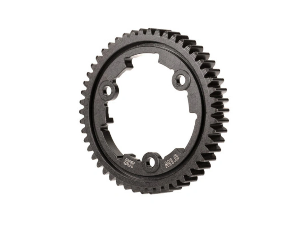 TRAXXAS Spur Gear 50-Tooth Steel (Machined, Hardened) Wide (1.0M) 6443