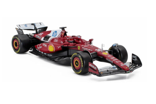 BURAGO 1/18 FERRARI - F1 SF-25 TEAM SCUDERIA FERRARI N 16 SEASON 2025 CHARLES LECLERC