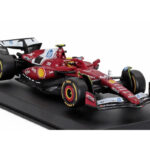 1/43 BURAGO - FERRARI - F1 SF-25 TEAM SCUDERIA FERRARI HP N 44 SEASON 2025 LEWIS HAMILTON - WITH PILOT AND SHOWCASE