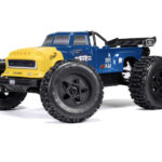 ARRMA 1/8 NOTORIOUS 6S 4X4 RTR Brushless Stunt Truck, Blue (without Battery - Charger)