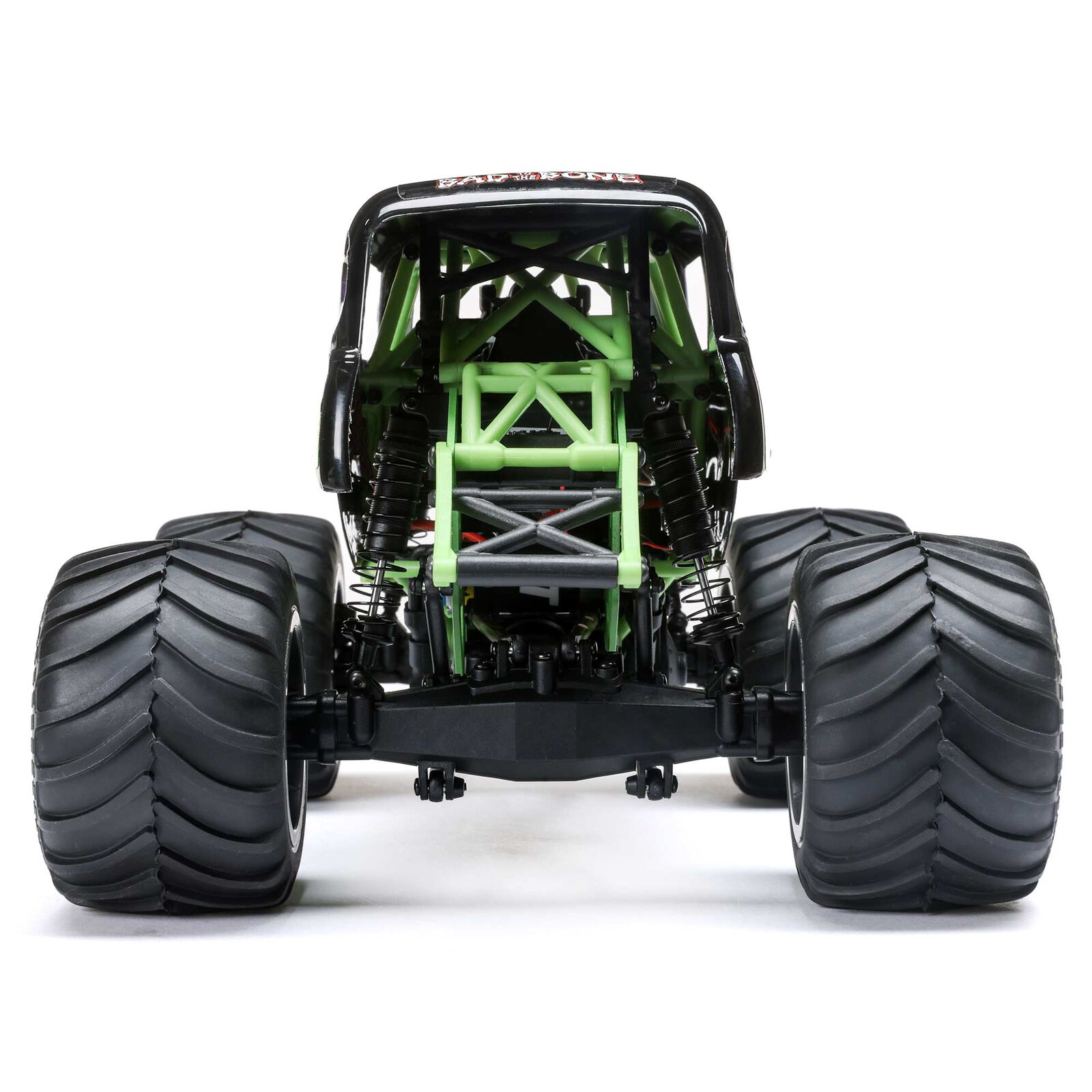 LOSI 1/18 Mini LMT Grave Digger 2S 4X4 RTR Brushed Monster Truck (Battery & Charger Included), Green - Image 8