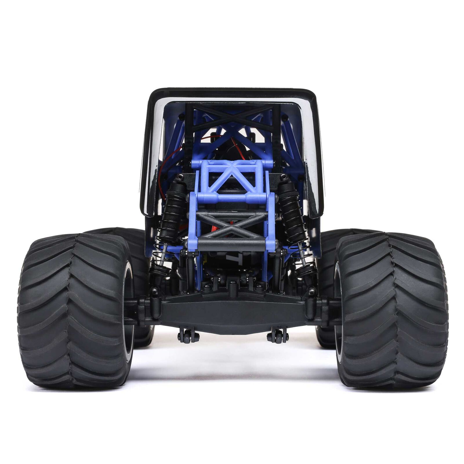 LOSI 1/18 Mini LMT Son Uva Digger 2S 4X4 RTR Brushed Monster Truck (Battery & Charger Included), Blue - Image 9