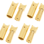 Revtec Connector 5.5mm Gold Plated Male + Female - 4 pairs