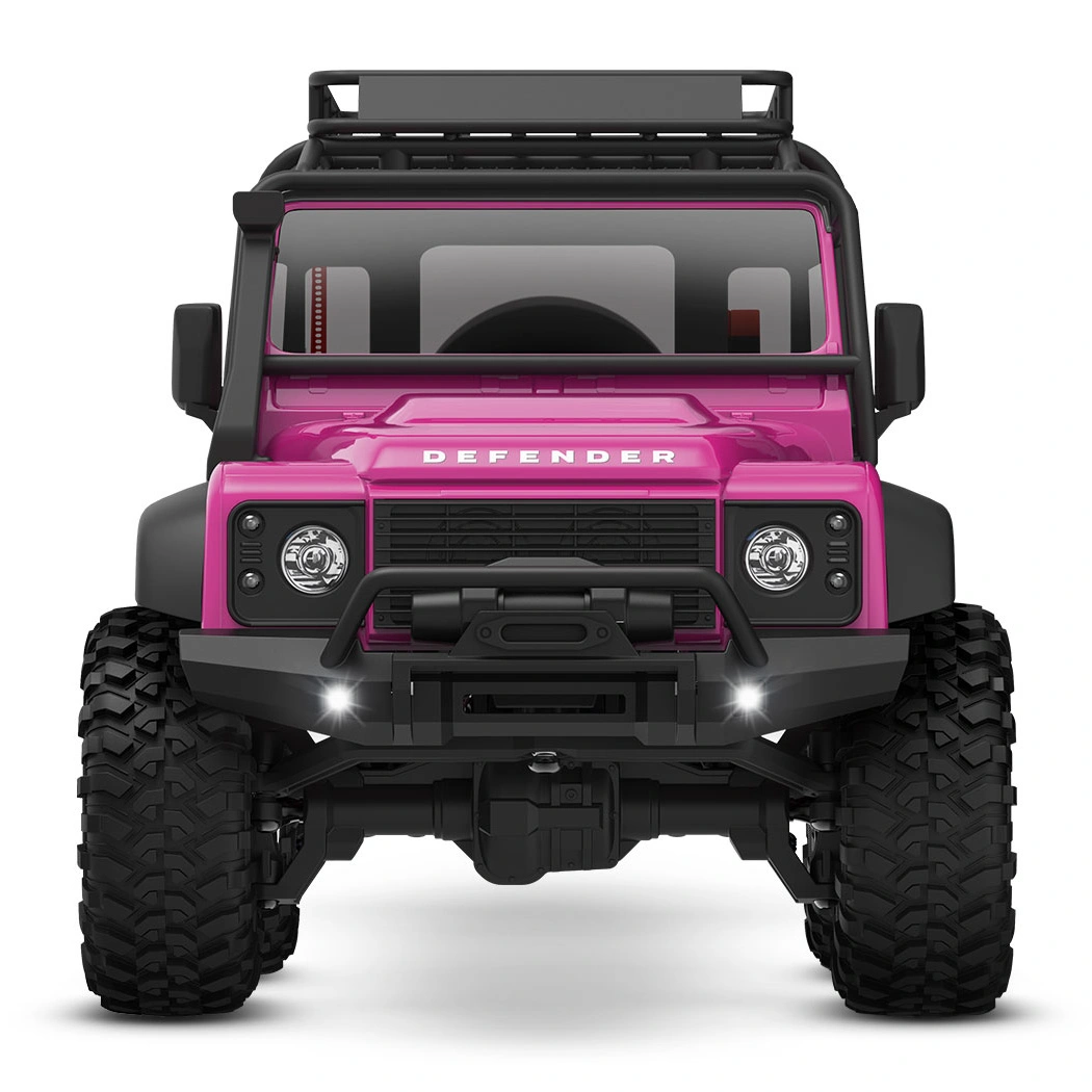 TRAXXAS TRX-4M 1/18 Land Rover Defender Crawler Pink RTR - 2S LiPo/USB Charger - Image 3