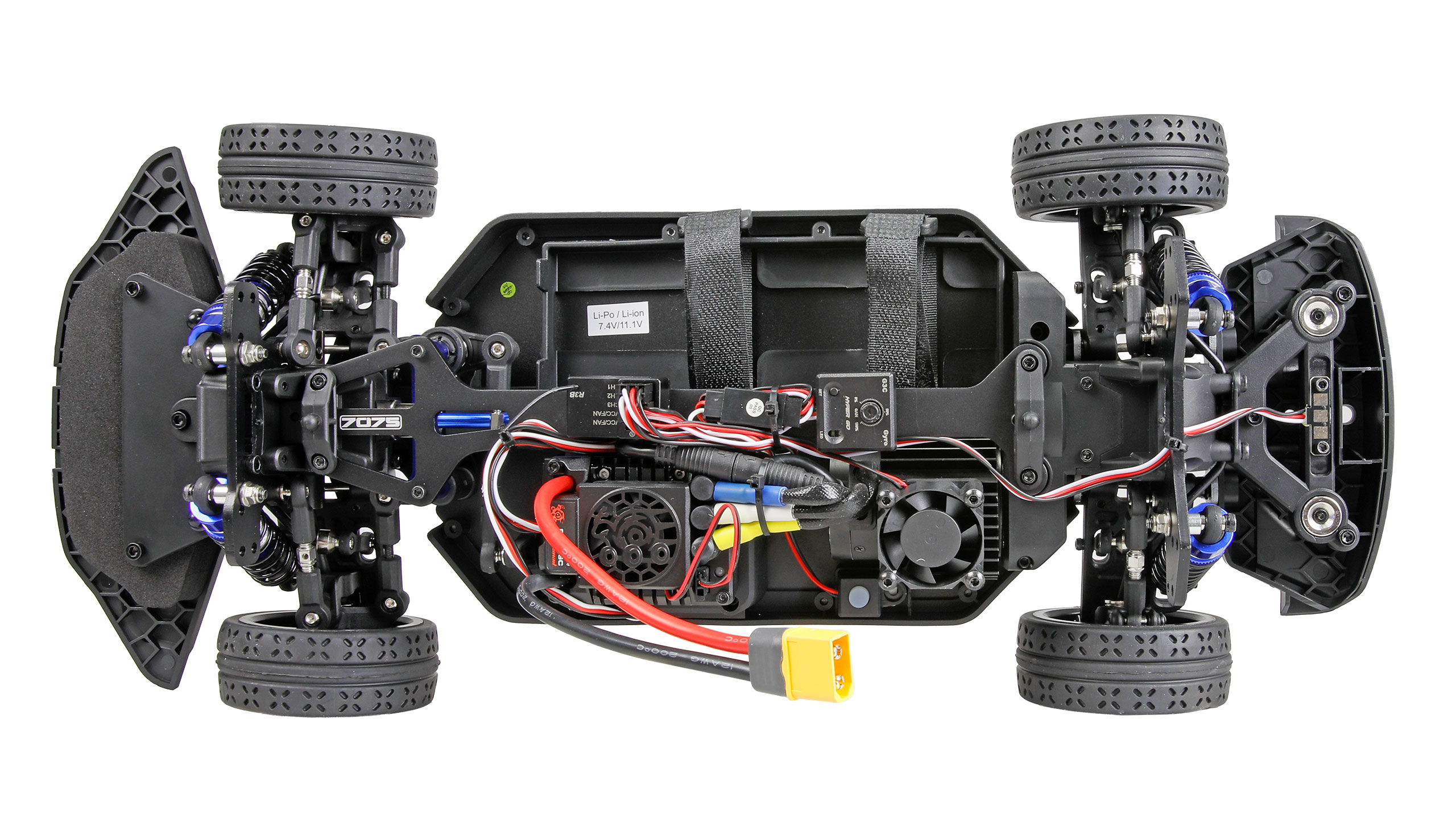 MJX Hyper Go Citroen C3 WRC Rallye brushless 4WD 1/10 RTR - Image 8