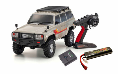 KYOSHO COMBO Kyosho KC10 Toyota LC60 Readyset +PINK 2S 4000 Power Bundle