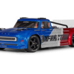 ARRMA 1/8 INFRACTION 223S DSC 4X4 RTR Brushless All-Road Street Bash Truck, Blue/Red (without Battery - Charger)