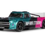 ARRMA 1/8 INFRACTION 223S DSC 4X4 RTR Brushless All-Road Street Bash Truck, Teal/Pink (without Battery - Charger)