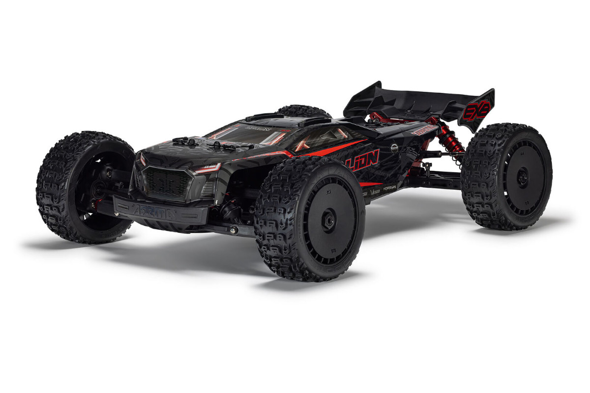ARRMA 1/7 TALION 6S EXB 4X4 RTR Brushless Speed Truck, Black