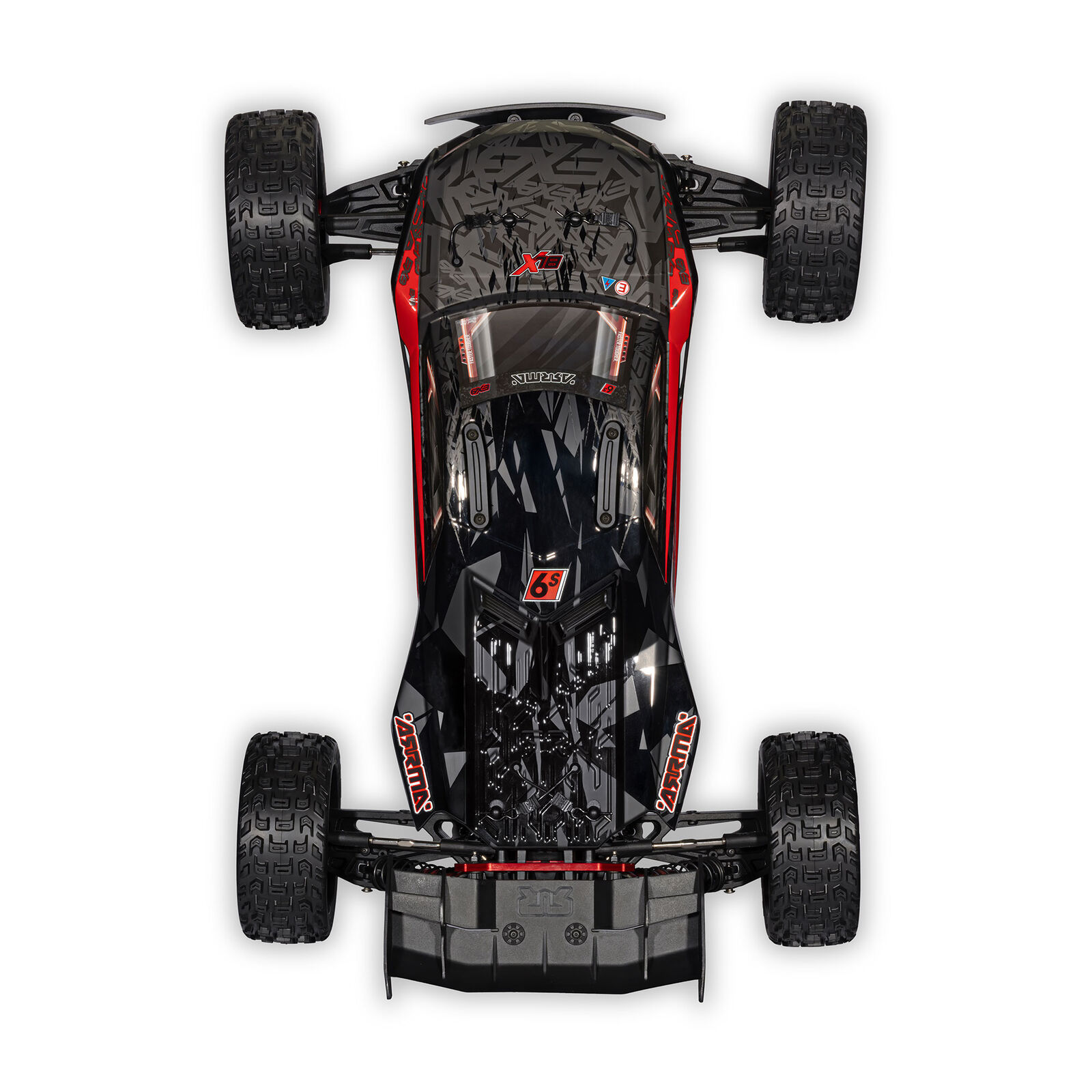 ARRMA 1/7 TALION 6S EXB 4X4 RTR Brushless Speed Truck, Black - Image 12