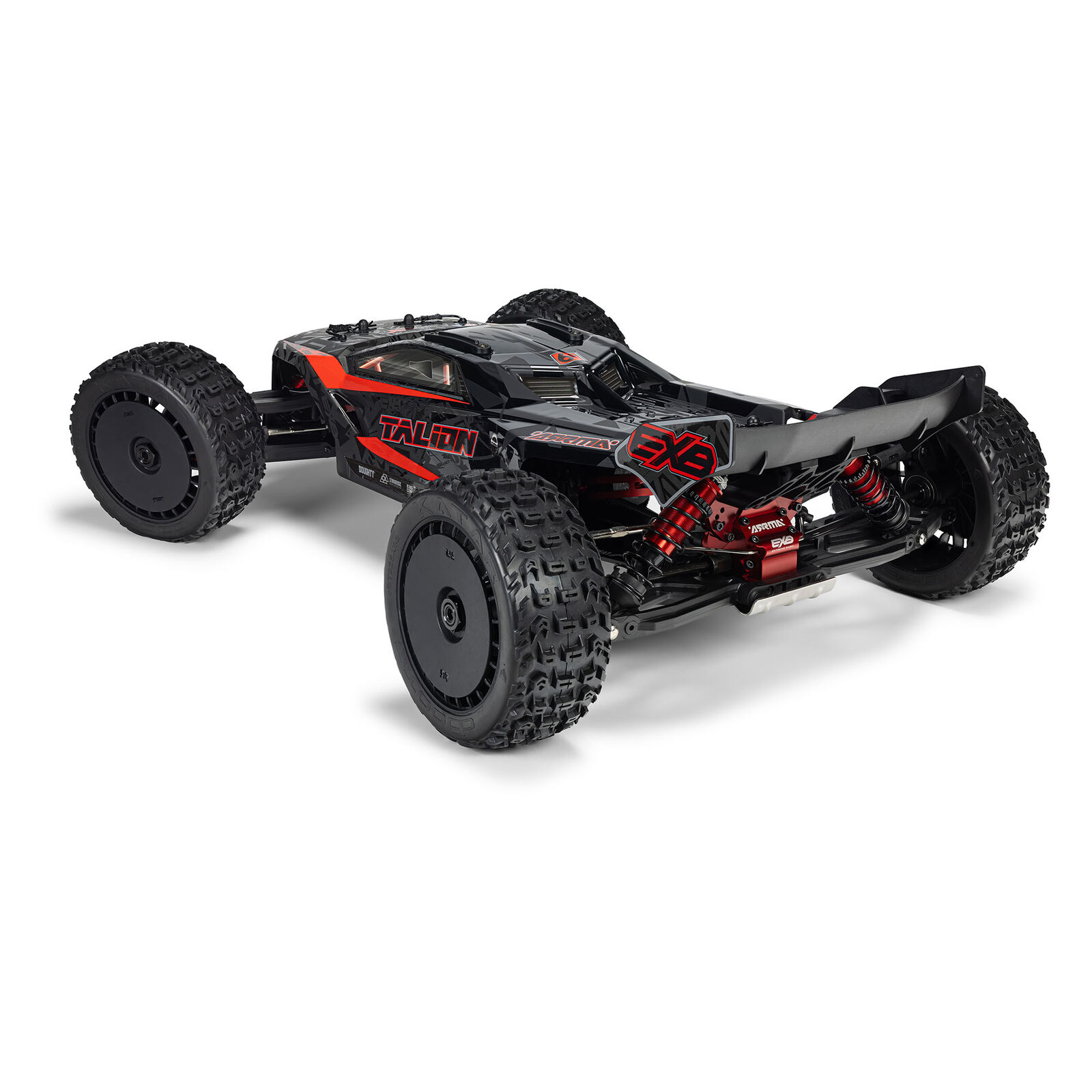 ARRMA 1/7 TALION 6S EXB 4X4 RTR Brushless Speed Truck, Black - Image 6