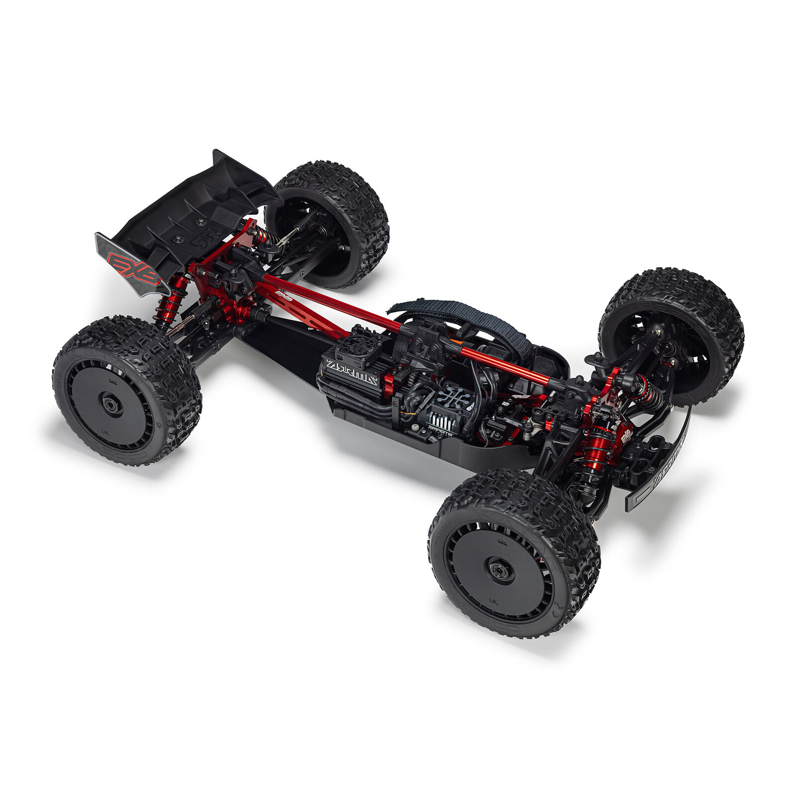 ARRMA 1/7 TALION 6S EXB 4X4 RTR Brushless Speed Truck, Black - Image 15