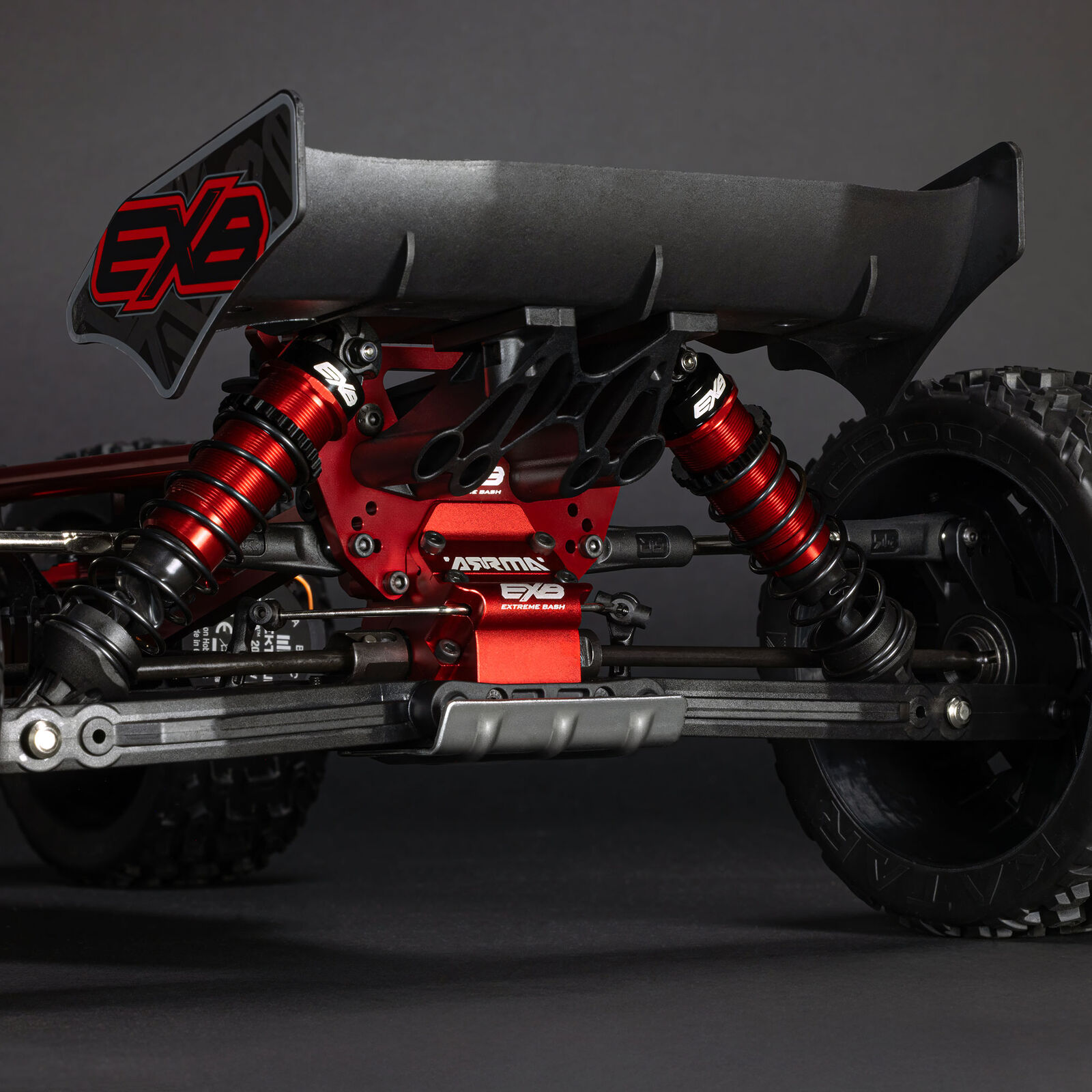 ARRMA 1/7 TALION 6S EXB 4X4 RTR Brushless Speed Truck, Black - Image 18