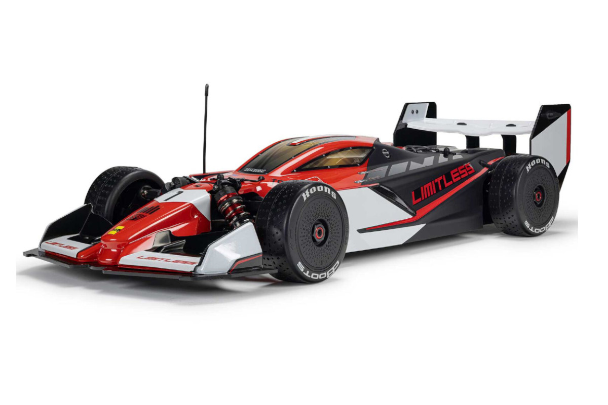 ARRMA 1/7 LIMITLESS 8S AVC 4X4 RTR Brushless Street Speed, Red/Black (without Battery - Charger)