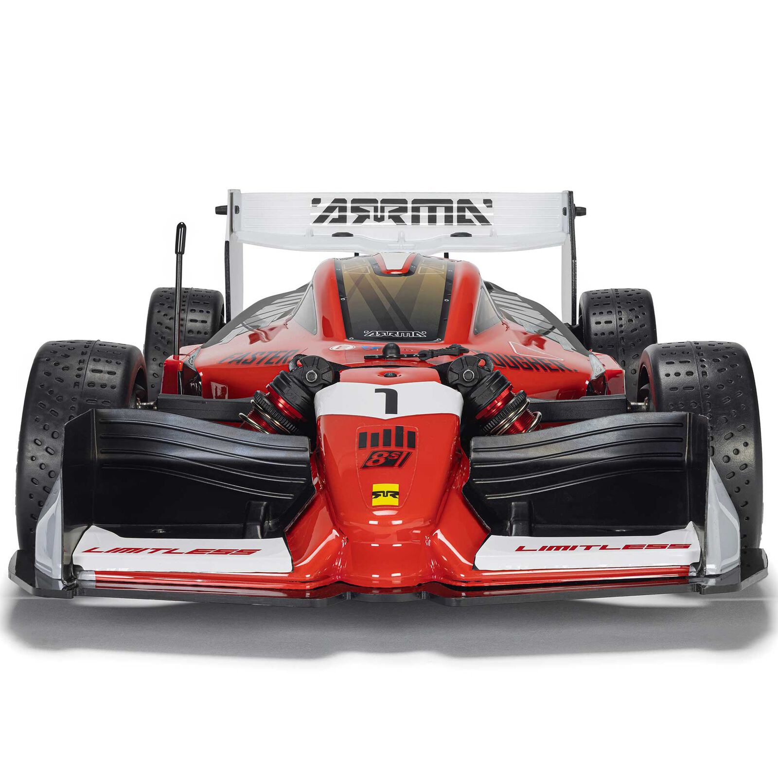 ARRMA 1/7 LIMITLESS 8S AVC 4X4 RTR Brushless Street Speed, Red/Black (without Battery - Charger) - Image 10