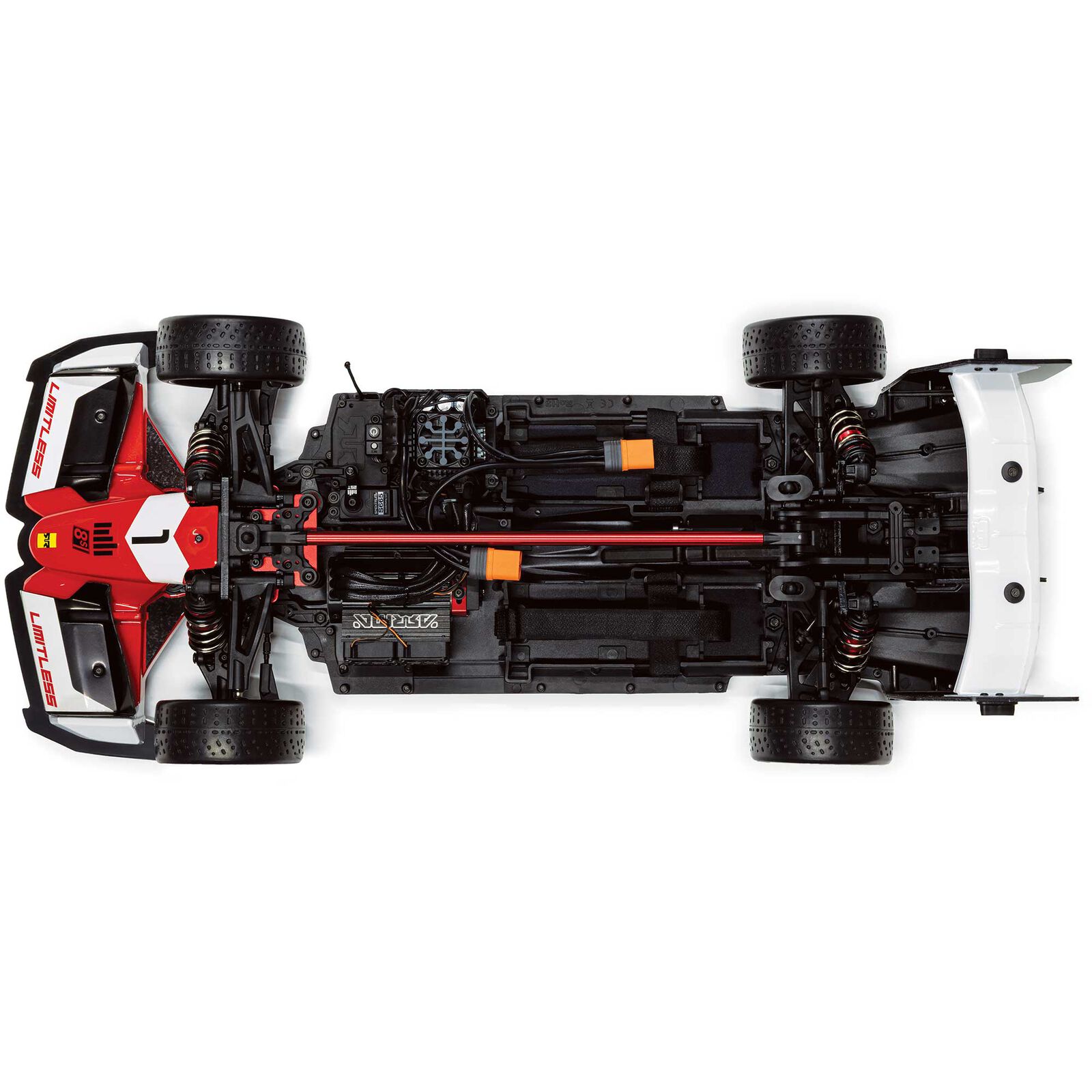 ARRMA 1/7 LIMITLESS 8S AVC 4X4 RTR Brushless Street Speed, Red/Black (without Battery - Charger) - Image 8