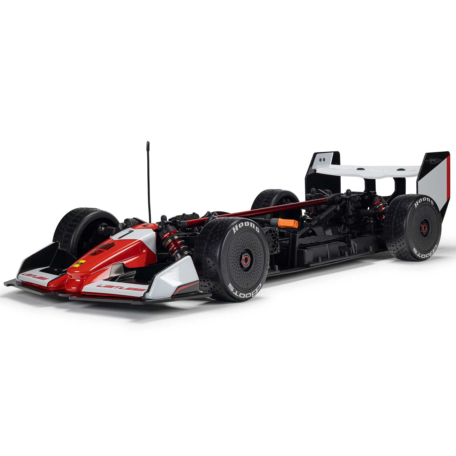 ARRMA 1/7 LIMITLESS 8S AVC 4X4 RTR Brushless Street Speed, Red/Black (without Battery - Charger) - Image 7