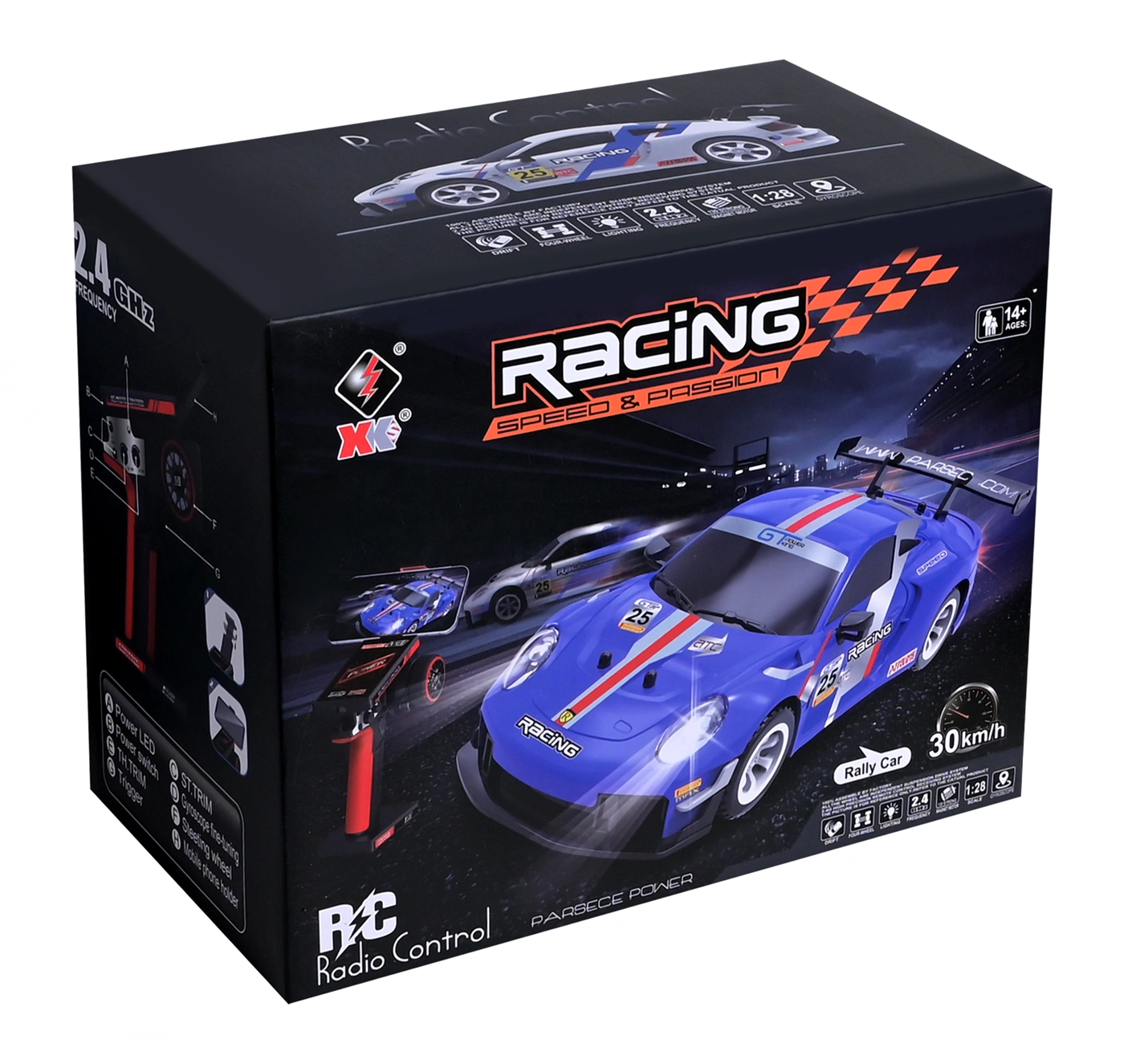 WL 284019-A 4WD Rally Car 1/28 RTR - Image 7