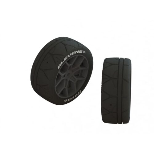ARRMA dBoots ELEVENS 35/085 2.4 White Tire Set (1 Pair) 14mm HEX